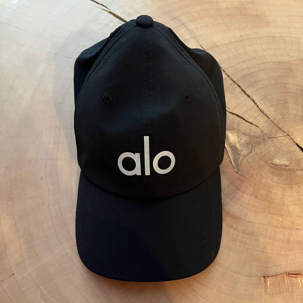 Alo Black Baseball Cap